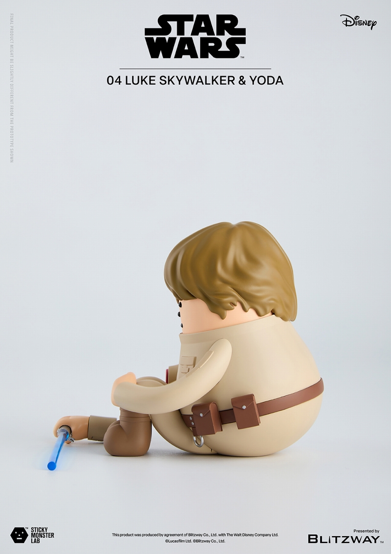 スティッキーモンスターラボ/ STAR WARS（スターウォーズ）: Luke Skywalker and Yoda（ルーク・スカイウォーカー&ヨーダ）アートフィギュア  - イメージ画像9