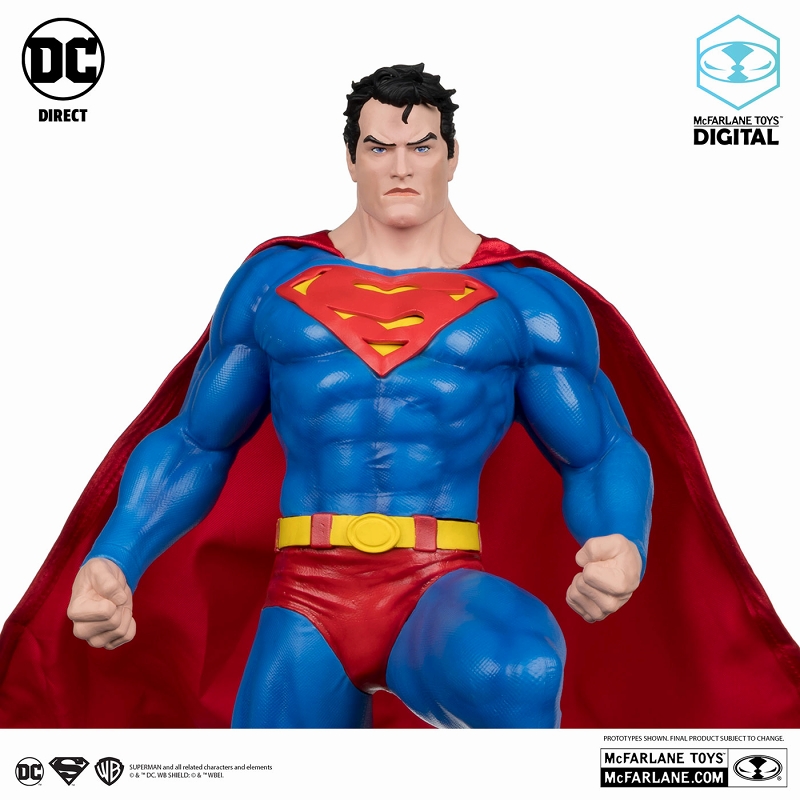 Superman For Tomorrow/ スーパーマン designed by ジム・リー 12インチ ポーズドスタチュー/ DC/  マクファーレントイズ - イメージ画像6 - 映画・アメコミ・ゲーム フィギュア・グッズ・Tシャツ通販