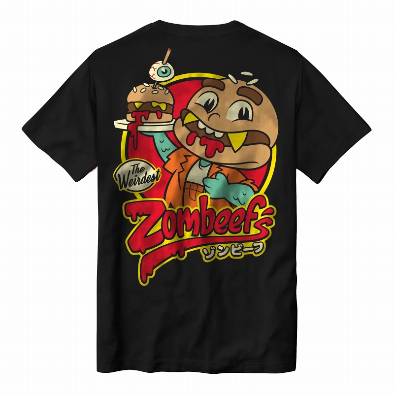 ザ・ウィアーデスト: ゾンビーフバーガー Tシャツ US: Lサイズ - イメージ画像3