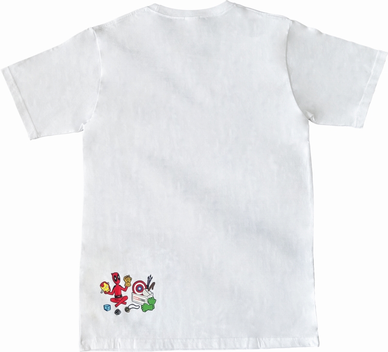 デッドプール＆ウルヴァリン/ Tシャツ（白）（IG 4306） - イメージ画像2