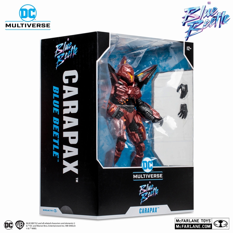 【パッケージダメージ】DCマルチバース/ Blue Beetle: カラパックス アクションフィギュア - イメージ画像9