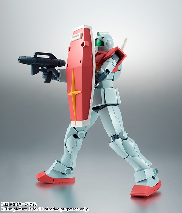 【再生産】ROBOT魂/ 機動戦士ガンダム: RGM-79 ジム ver. A.N.I.M.E. - イメージ画像5