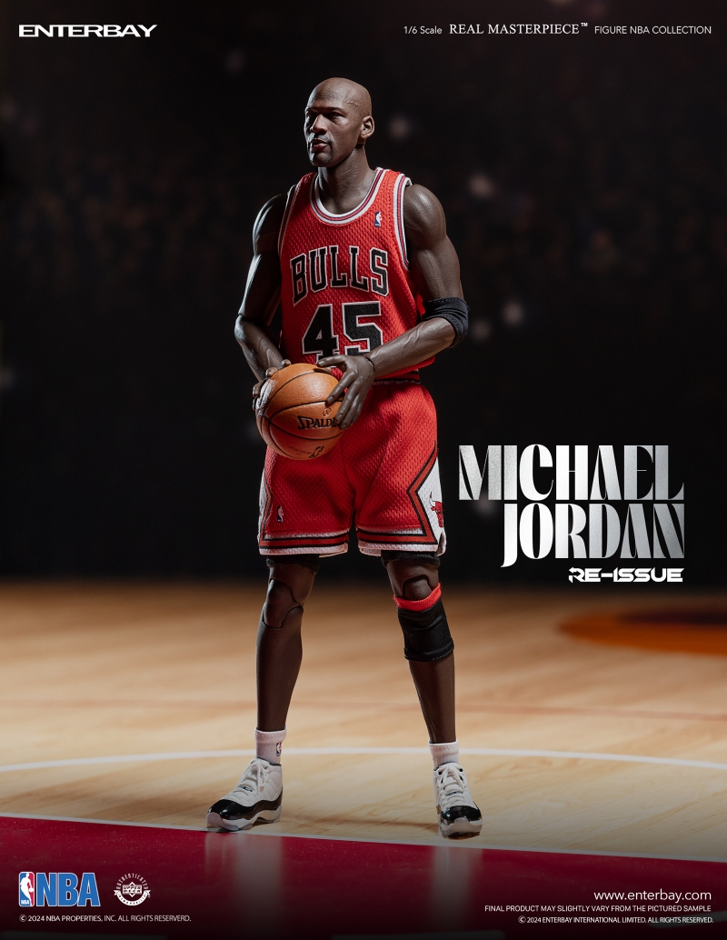 【限定再生産】リアルマスターピース NBAコレクション/ マイケル・ジョーダン "I'm BACK #45" 1/6 コレクティブル フィギュア - イメージ画像2