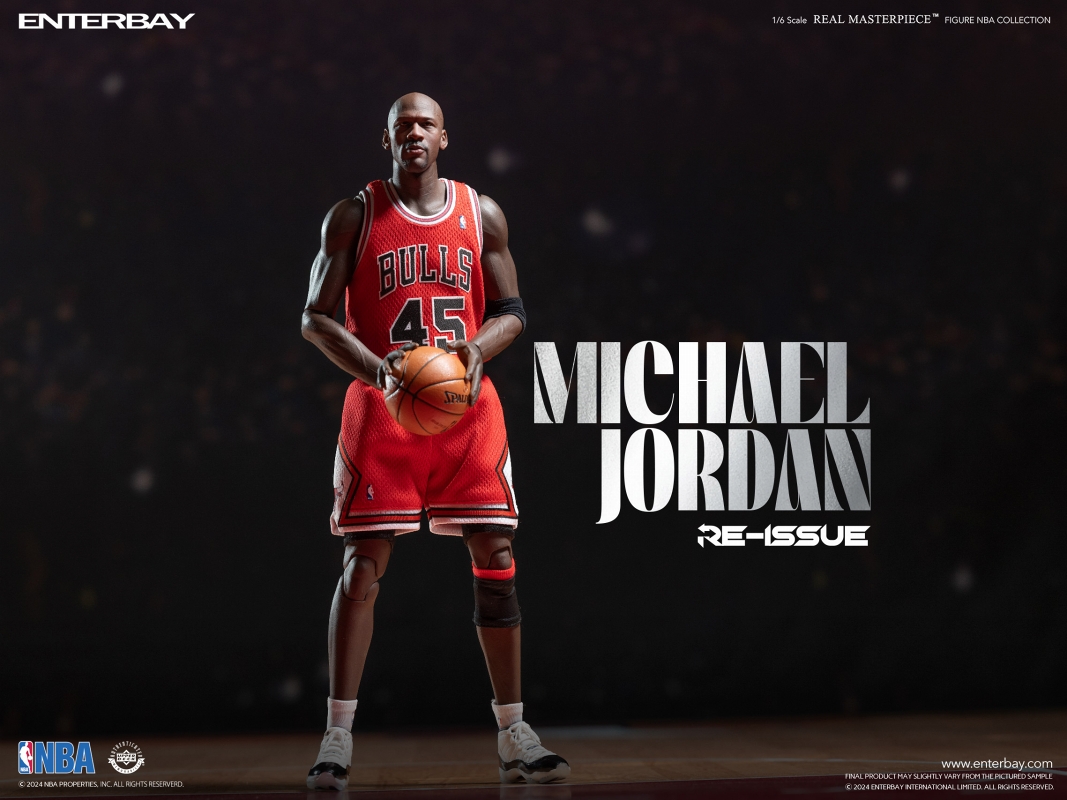 【限定再生産】リアルマスターピース NBAコレクション/ マイケル・ジョーダン "I'm BACK #45" 1/6 コレクティブル フィギュア - イメージ画像3