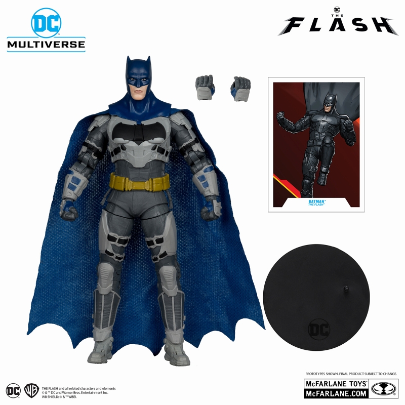 DCマルチバース プラチナムエディション/ The FALSH: バットマン 7インチ アクションフィギュア ブルースーツ ver - イメージ画像4