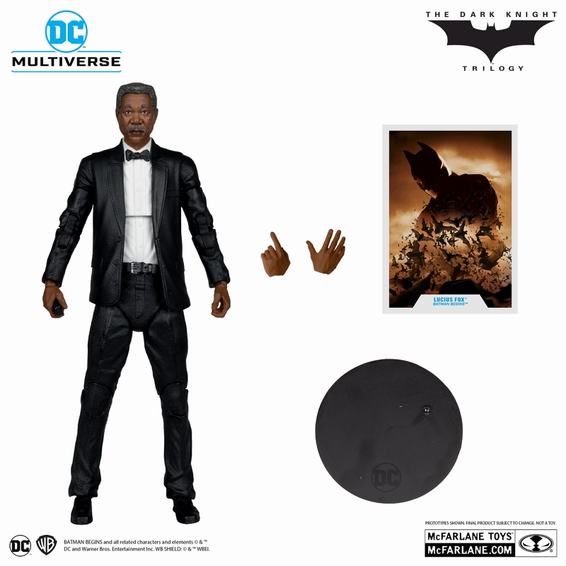 DCマルチバース プラチナムエディション/ BATMAN Begins: ルーシャス・フォックス 7インチ アクションフィギュア - イメージ画像4