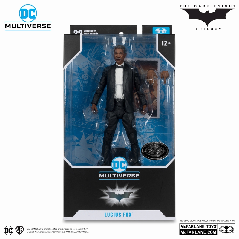 DCマルチバース プラチナムエディション/ BATMAN Begins: ルーシャス・フォックス 7インチ アクションフィギュア - イメージ画像5