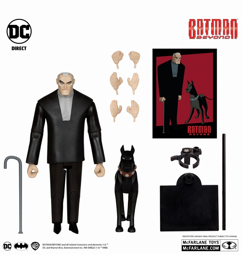 Batman The Animated Series バットマン ザ・フューチャー/ ブルース・ウェイン＆エース 6インチ アクションフィギュア - イメージ画像5