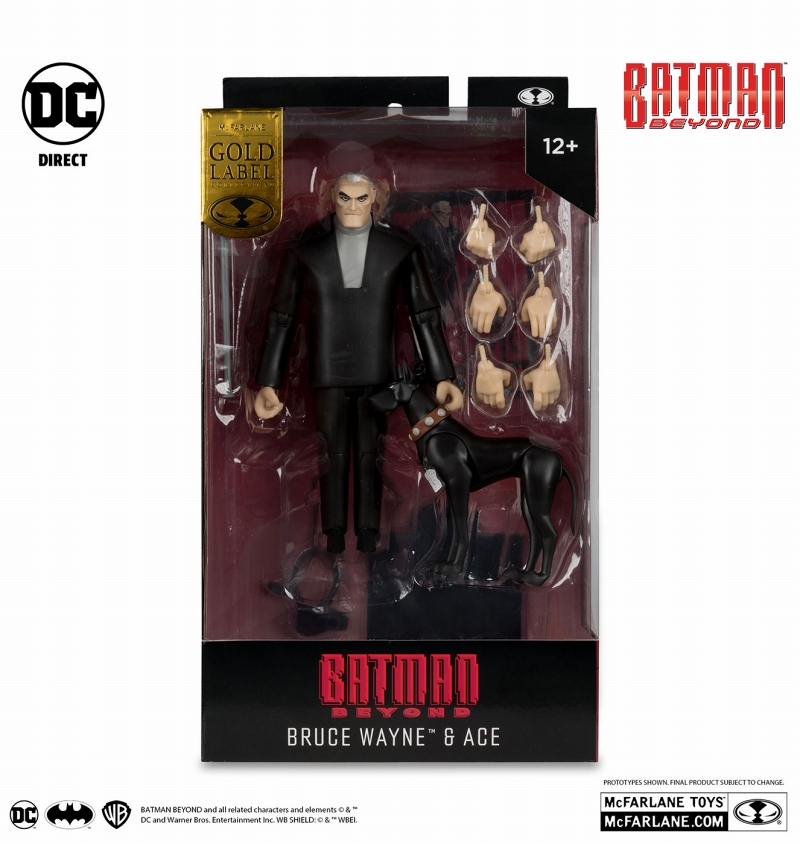 Batman The Animated Series バットマン ザ・フューチャー/ ブルース・ウェイン＆エース 6インチ アクションフィギュア - イメージ画像6