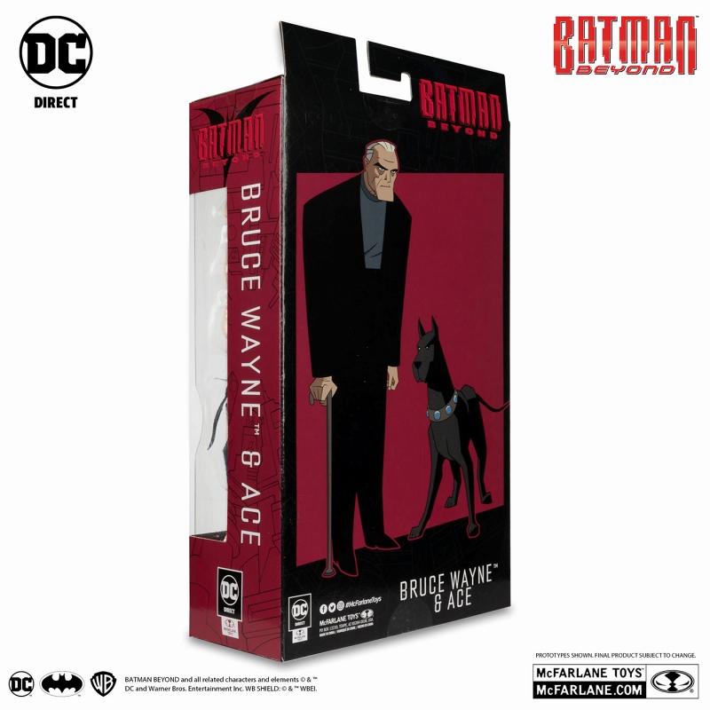 Batman The Animated Series バットマン ザ・フューチャー/ ブルース・ウェイン＆エース 6インチ アクションフィギュア - イメージ画像7