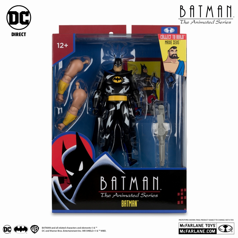 Batman The Animated Series バットマン ザ・フューチャー/ マキシー・ゼウス ビルドシリーズ 6インチ アクションフィギュア: 4種セット - イメージ画像27