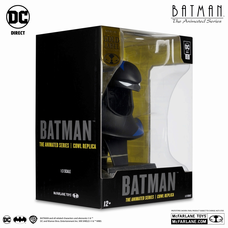 Batman The Animated Series バットマン ザ・フューチャー/ バットマン ヘッドカウル 1/3 PVC レプリカモデル - イメージ画像8