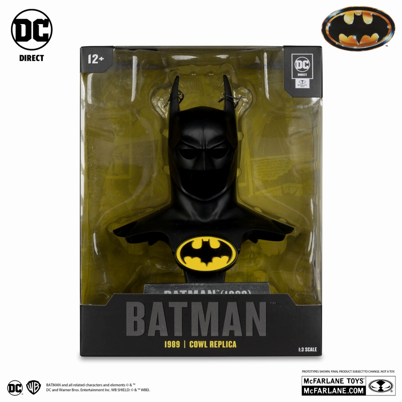 Tim Burton films BATMAN 1989/ バットマン ヘッドカウル 1/3 PVC レプリカモデル - イメージ画像7