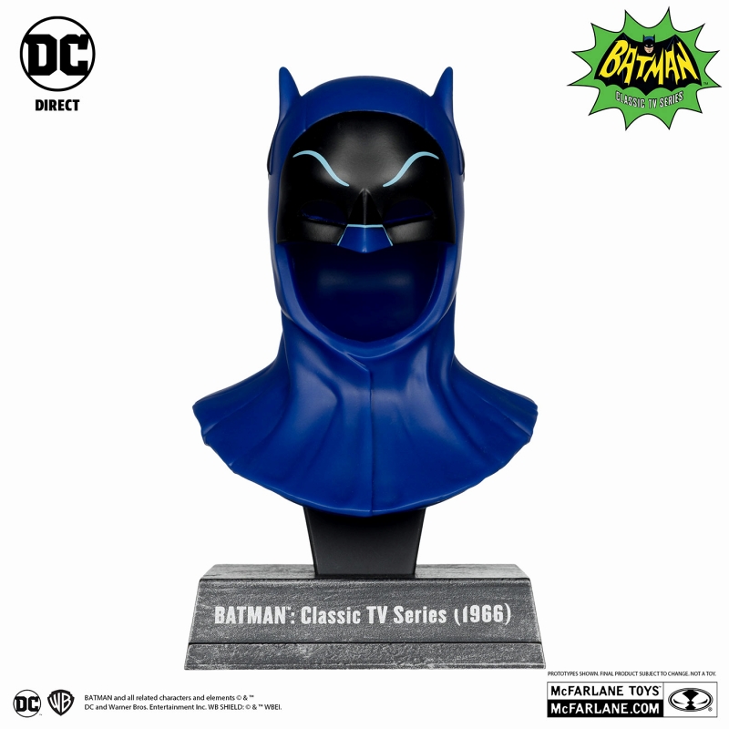 Batman 1966 TV Series/ バットマン ヘッドカウル 1/3 PVC レプリカモデル - イメージ画像1