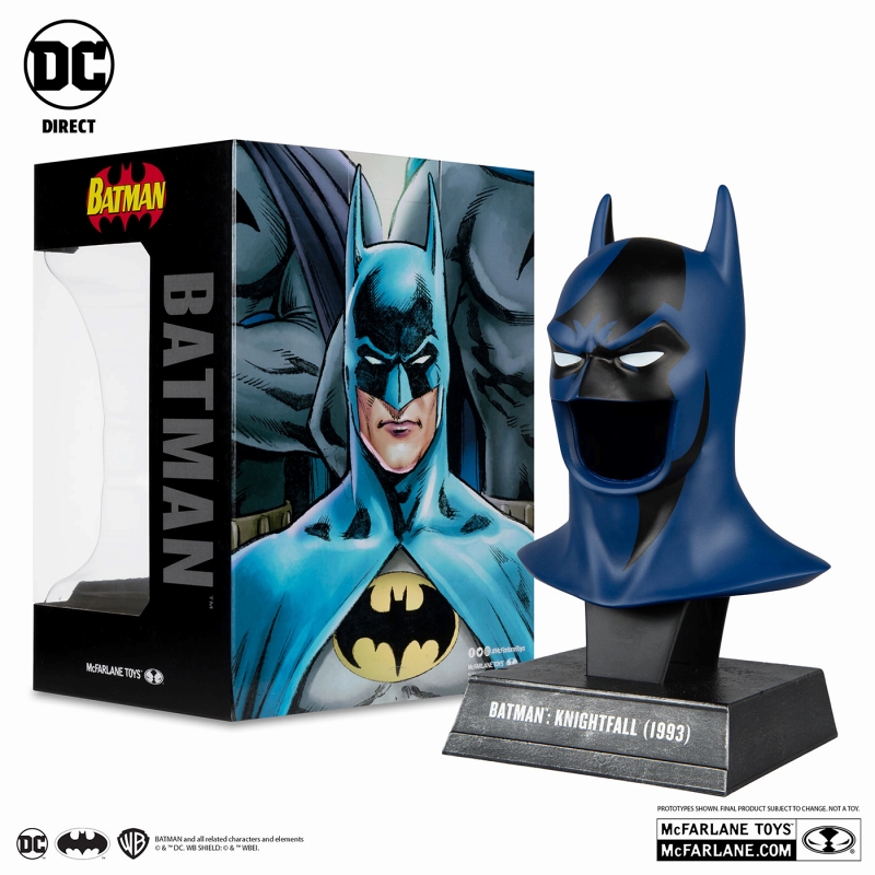 Batman Knightfall/ バットマン ヘッドカウル 1/3 PVC レプリカモデル - イメージ画像6