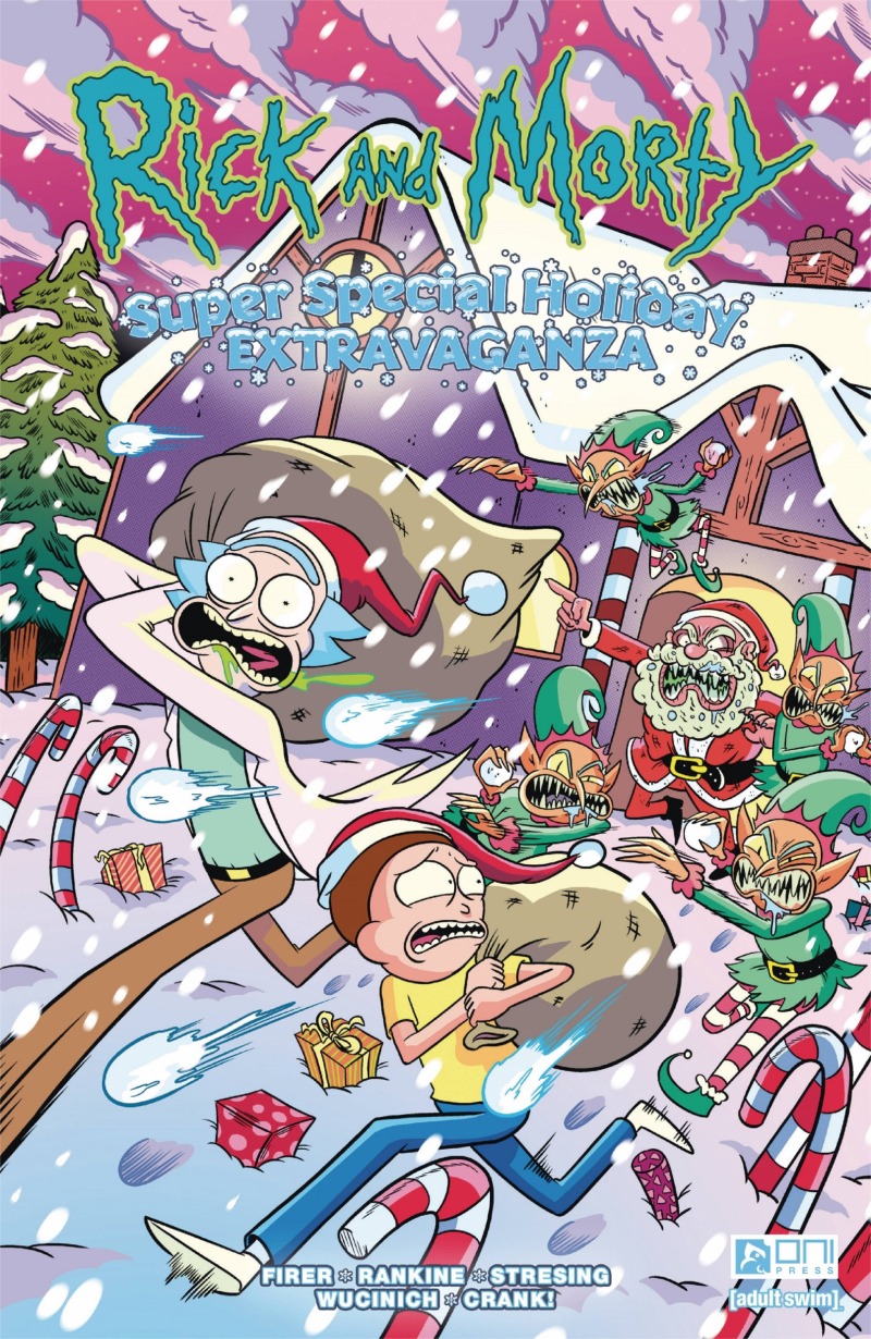 【全編英語/リーフ】RICK AND MORTY SUPER SPECIAL HOLIDAY EXTRAVAGANZA #1（Cover C: Marc Ellerby） - イメージ画像1