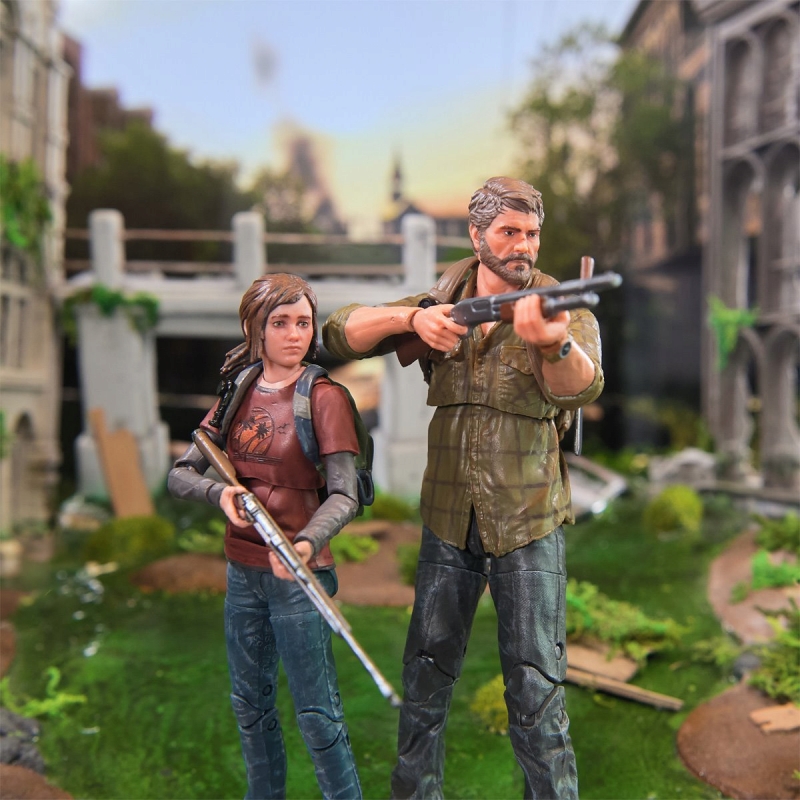 【海外版】シェイプスコレクション/ The Last of Us: ジョエル＆エリー 6インチ アクションフィギュア 2PK - イメージ画像7