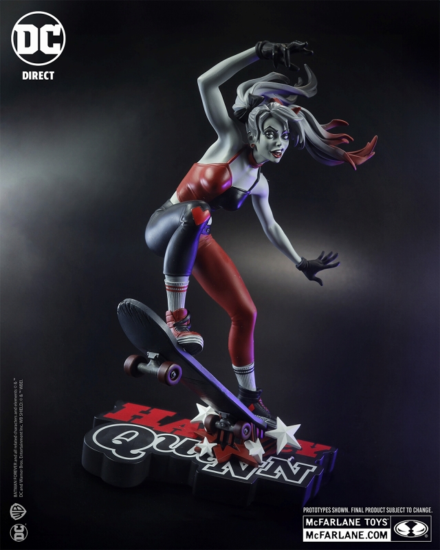 ハーレイ・クイン レッド・ホワイト＆ブラック/ Harley Quinn #16: ハーレイ・クイン by イヴァン・タオ 1/10 スタチュー - イメージ画像7