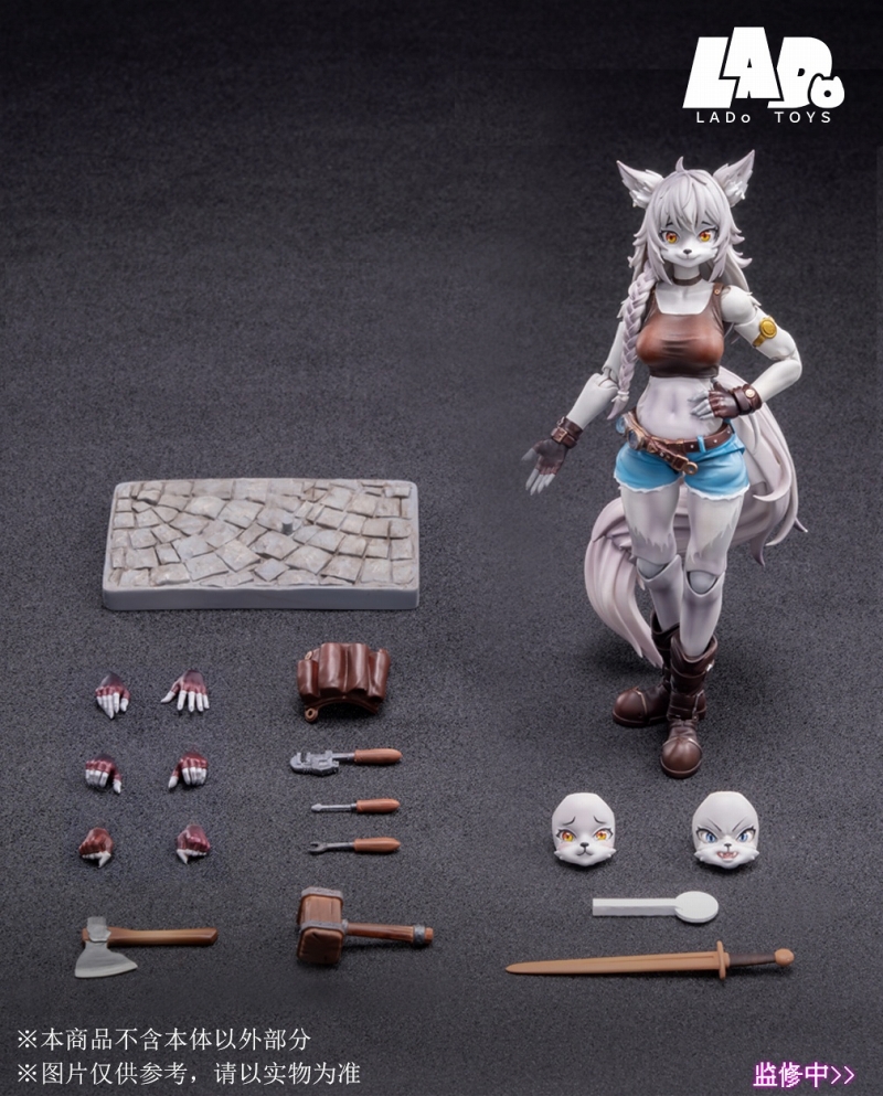 LADo TOYS/ メカニック Liya リヤ 1/12 アクションフィギュア - イメージ画像12