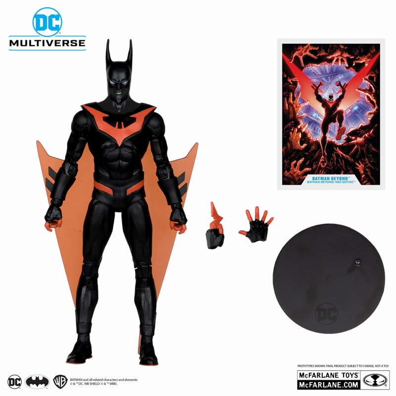 DCマルチバース/ Batman Beyond Neo-Gothic: バットマン・ビヨンド 7インチ アクションフィギュア - イメージ画像7