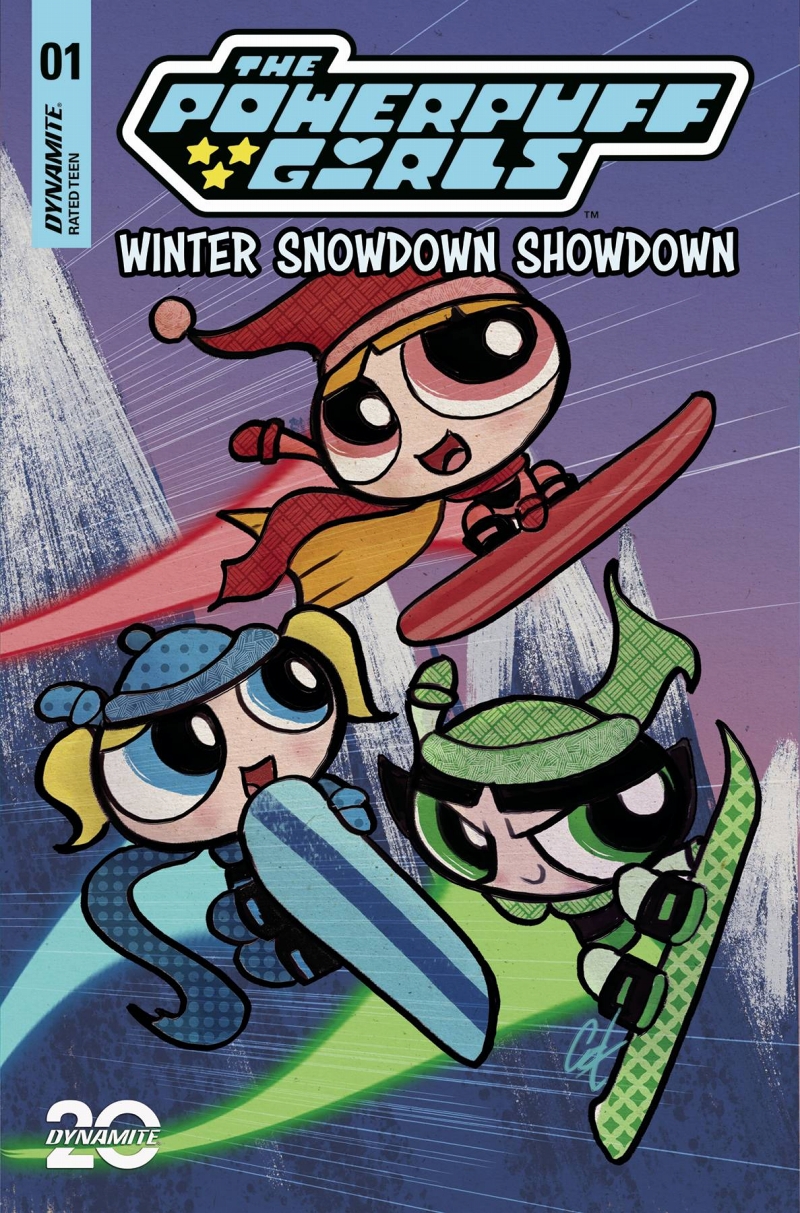 【全編英語/リーフ】POWERPUFF GIRLS WINTER SNOWDOWN SHOWDOWN #1（Cover B: Cat Staggs） - イメージ画像1