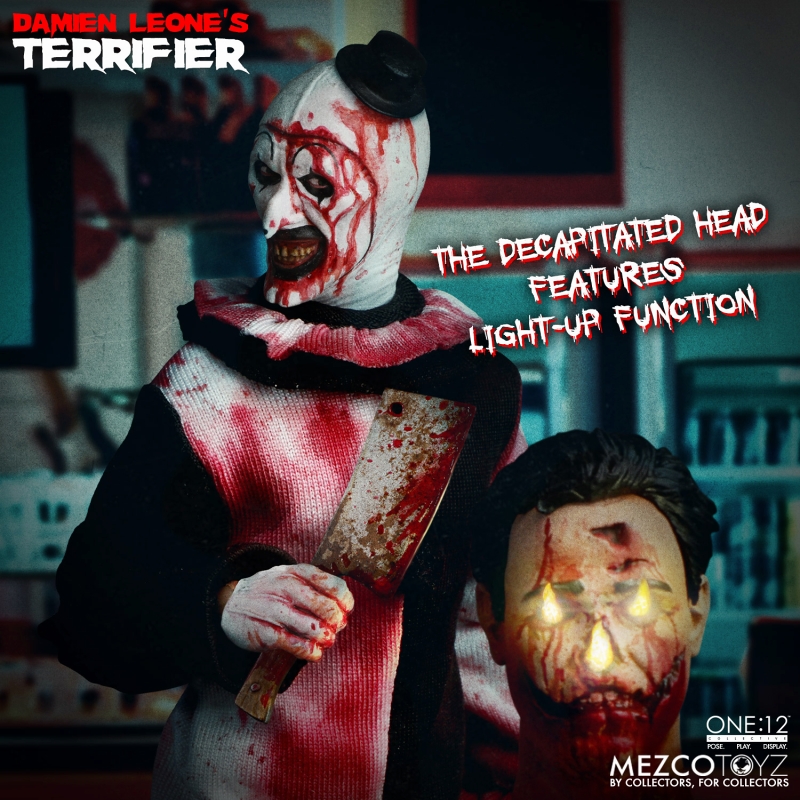 ワン12コレクティブ/ Terrifier テリファー: アート・ザ・クラウン 1/12 アクションフィギュア DXエディション - イメージ画像4