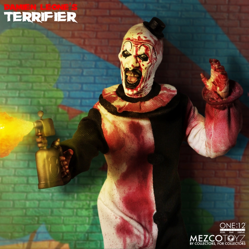 ワン12コレクティブ/ Terrifier テリファー: アート・ザ・クラウン 1/12 アクションフィギュア DXエディション - イメージ画像5