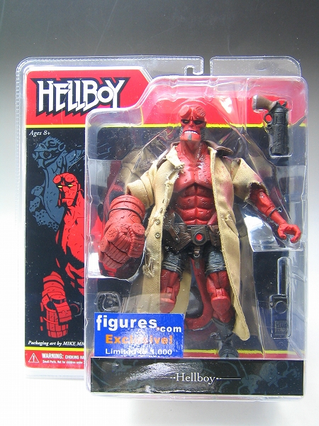 Hellboy Figures Com限定 Comic Book Battle Damaged Hellboy 8inch Figure アメコミキャラクター メズコトイズ 映画 アメコミ ゲーム フィギュア グッズ Tシャツ通販