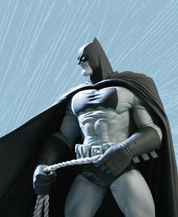 バットマン/ バットマン ブラック＆ホワイト スタチュー: フランク・ミラー - イメージ画像