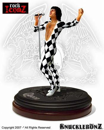 ROCK ICONZ/ FREDDIE MERCURY STATUE/ ナックルボンズ - 映画