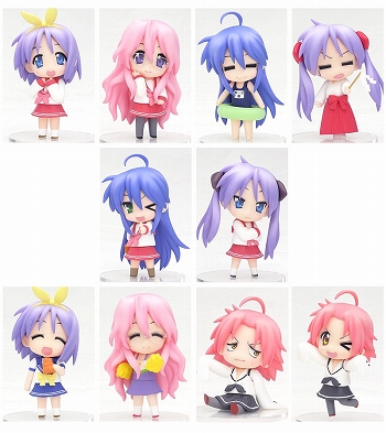 ねんどろいどぷち/ らき☆すた vol.1: 12個入りボックス - イメージ画像