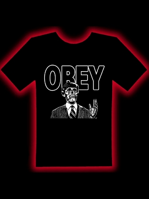 #422 OBEY Tシャツ (size M)