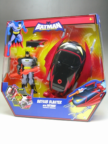 バットマン/ ザ・ブレイブ＆ザ・ボルド ビークル & フィギュア: バットサブ・ブラスター with バットマン