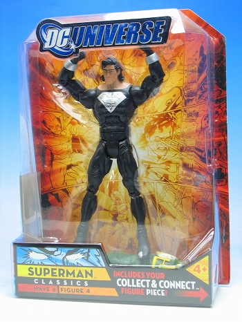 DCユニバース/ DCスーパーヒーローズ クラシックス ウェーブ 6: スーパーマン ブラックスーツ ver