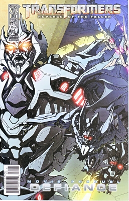 TRANSFORMERS REVENGE FALLEN MOVIE PQ DEFIANCE #1 INCENTIVE CVR - イメージ画像