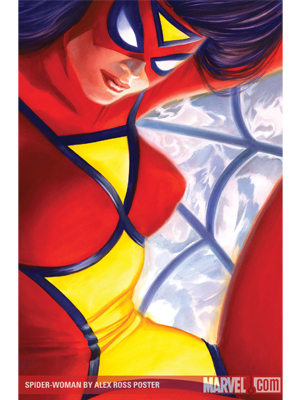 SPIDER-WOMAN BY ALEX ROSS POSTER