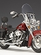 HARLEY-DAVIDSON/ HERITAGE SOFTTAIL CLASSIC 2009 1/12 RED HOT SUNGLO ver