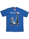 マーベル vs テクニクス/ キャプテンアメリカ & キャプテン・ブリテン Tシャツ (サイズ M/ ブルー)