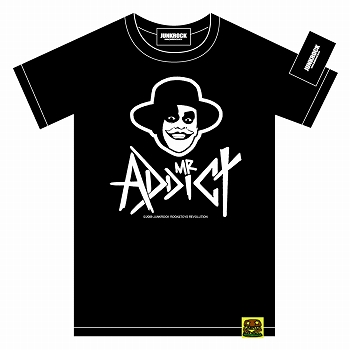 Mr.ADDICT JACK Tシャツ (size S/ BLACK)