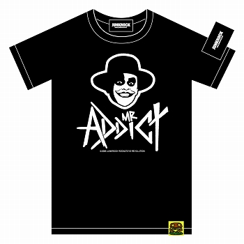 Mr.ADDICT JACK Tシャツ (size L/ BLACK)