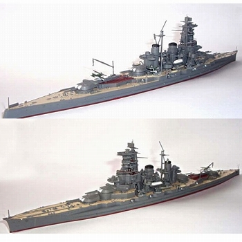 【お取り寄せ終了】1/700 SWM特/ no.25 高速戦艦 榛名 1/700 プラモデル - イメージ画像