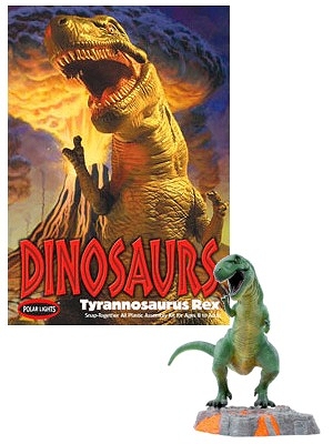 【国内版】ティラノサウルス（Tレックス） スナップ プラモデルキット