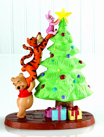 エネスコ くまのプーさんとお友達/ クリスマス: クリスマスツリー フィギュア