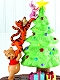 エネスコ くまのプーさんとお友達/ クリスマス: クリスマスツリー フィギュア