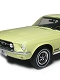 MASCLE CAR GARAGE/ FORD MUSTANG COUPE 1/18 1967 LIME GOLD ver