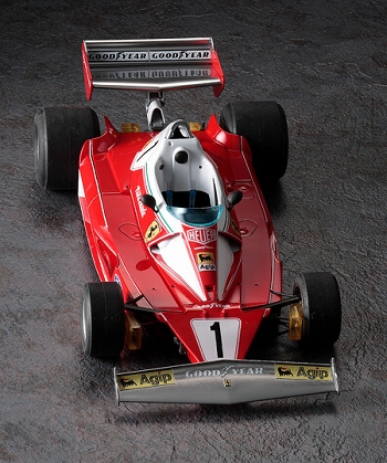 【お取り寄せ終了】フェラーリ 312T2 1976 モナコGP 1/20 プラスチックキット ウィナー ver