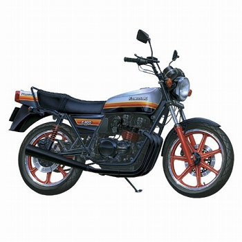 【お取り寄せ終了】ネイキッドバイク/ no.68 カワサキZ400FX E4 LTD 1/12 プラモデルキット グランプリ ver
