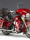 HARLEY-DAVIDSON/ FLHR ULTRA CLASSIC ELECTRA GLIDE 2009 1/12 RED HOT SUNGLO ver