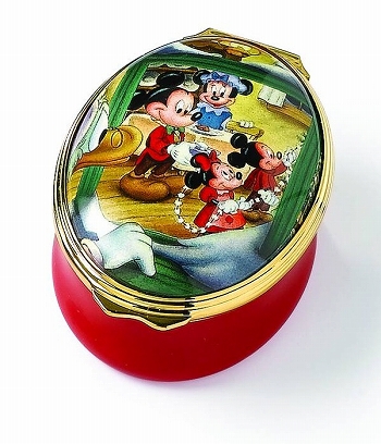 ディズニー/ ミッキーマウス エナメル ボックス