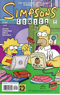 SIMPSONS COMICS #159